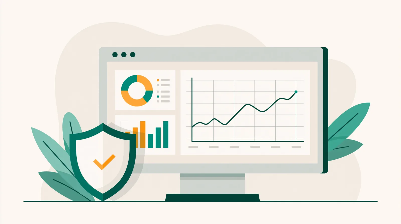 Tableau de bord de surveillance d'un site WordPress